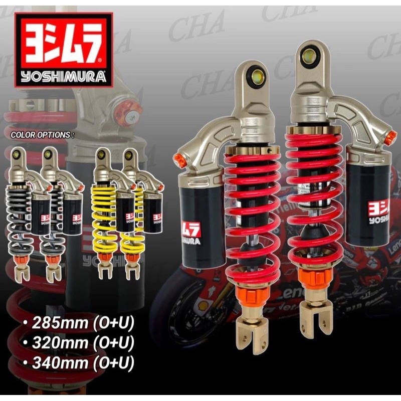 Jual SHOCKBREAKER SHOCK DOUBLE YOSHIMURA 3676 MODEL EVO TABUNG ATAS ...