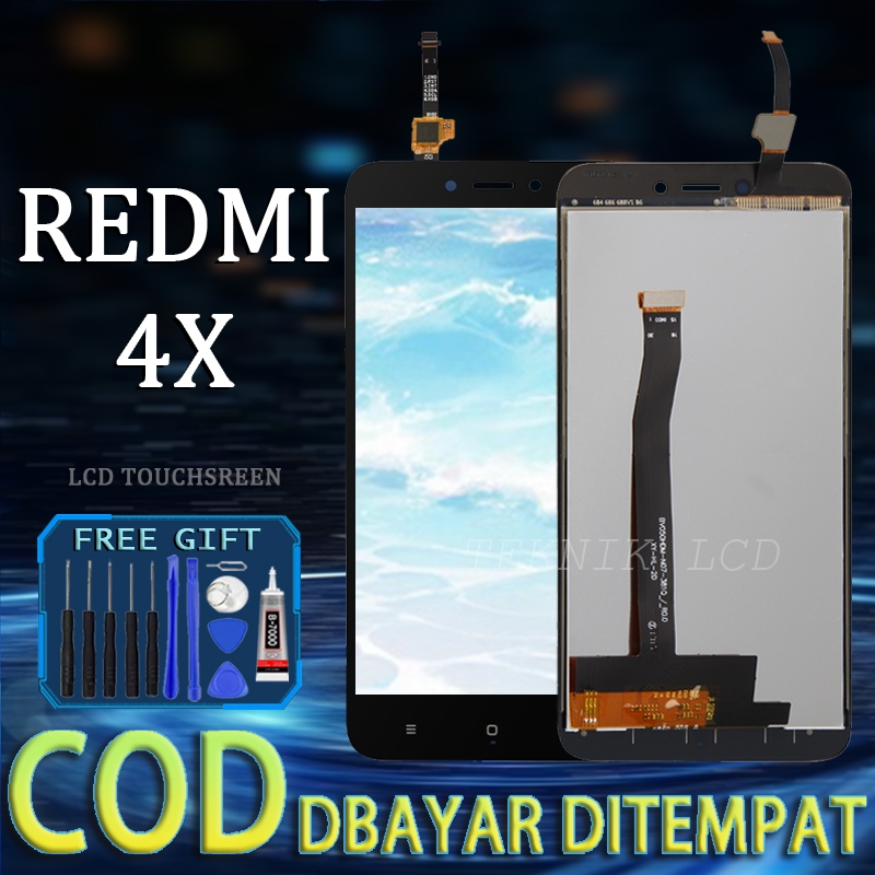 Jual 【Original+LEM】LCD XIAOMI REDMI 4X LCD TOUCHSCREEN FULLSET BIG ...