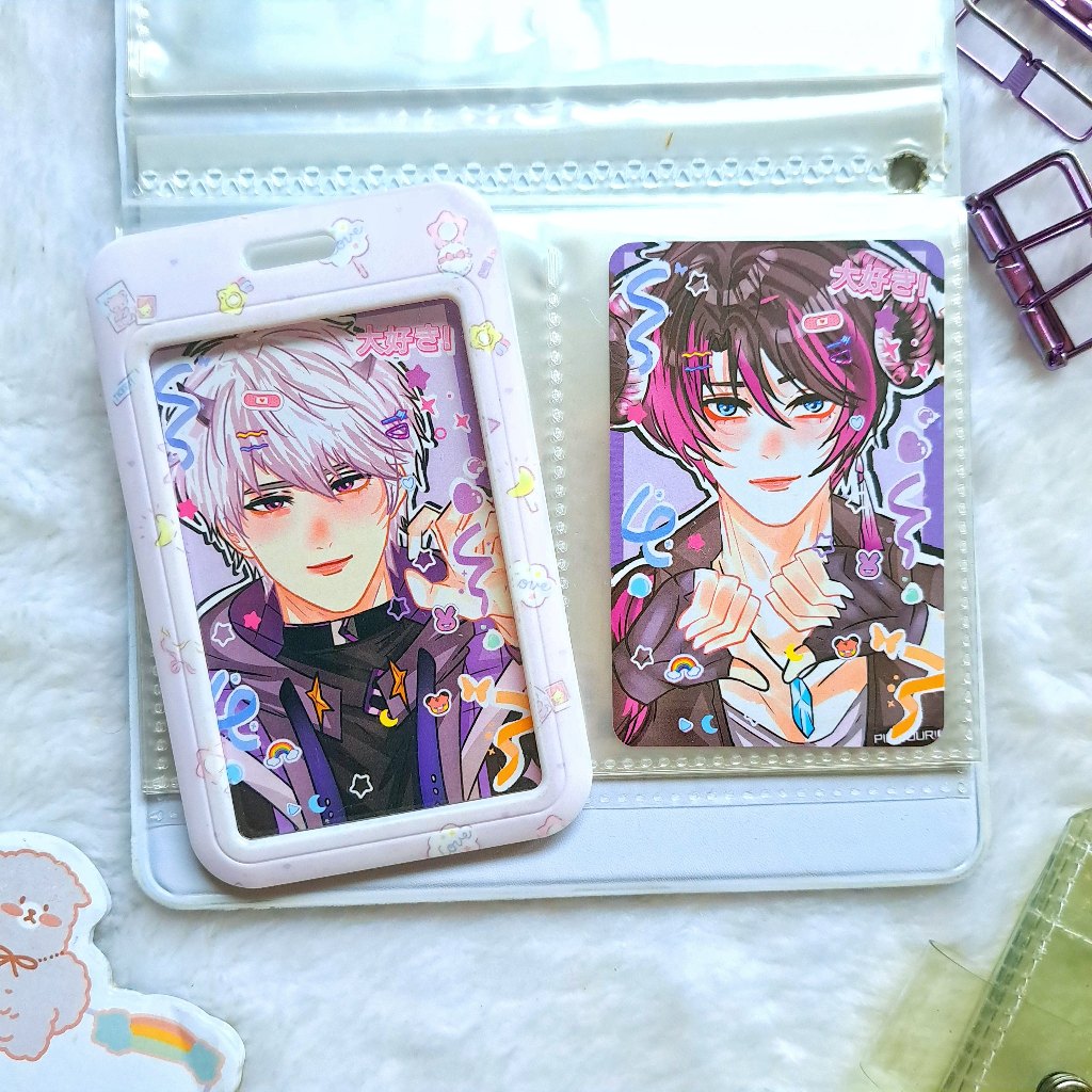 Jual VTUBER INDONESIA photocard by onintwin / Harris Caine