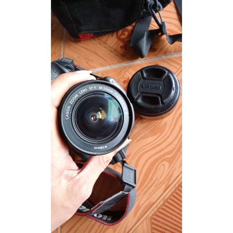 Jual Canon 1200D+Lensa Kit+Lensa Fixed 50mm | Shopee Indonesia