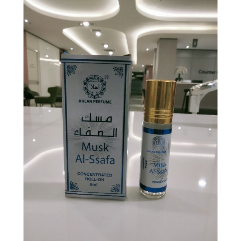 Jual (EXP 2027 AHLAN PARFUM MUSK AL-SSAFA ORIGINAL SAUDI