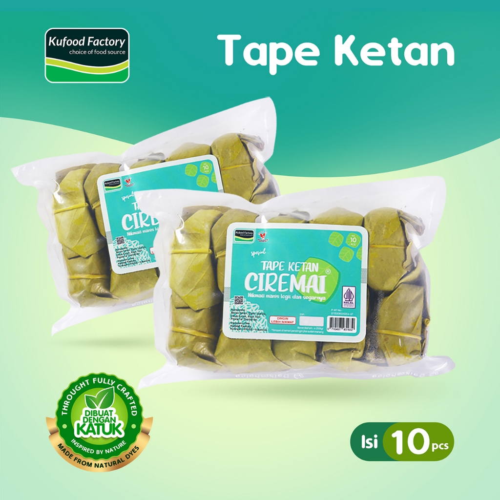 Jual Ciremai Tape Ketan Hijau Daun Jambu 10 Bungkus Shopee Indonesia