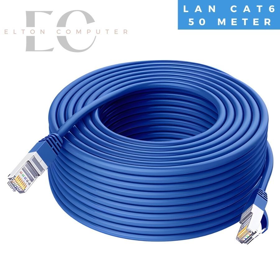 Jual Kabel LAN UTP Cat6 50m / Kabel LAN 50M Cat6 UTP / Cable LAN 50 ...