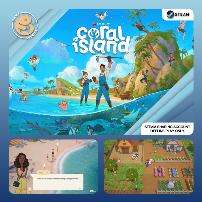Jual Coral Island Steam Offline Own Account Game PC Original Id 11134207 7r98p