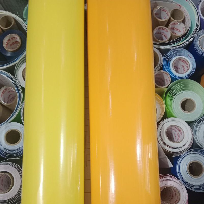 Jual stiker scotlet kuning tua dan kuning lemon | Shopee Indonesia