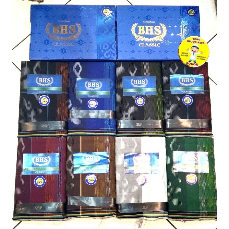 Jual Sarung BHS Classic Original DKD Gold Free Paper bag | Shopee Indonesia