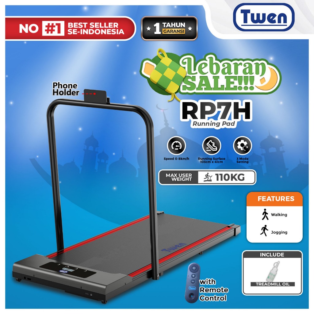 Jual Twen Rp7 Rp7h Rp8 Rp8h Rp9 Rp9h Treadmill Elektrik Treadmil