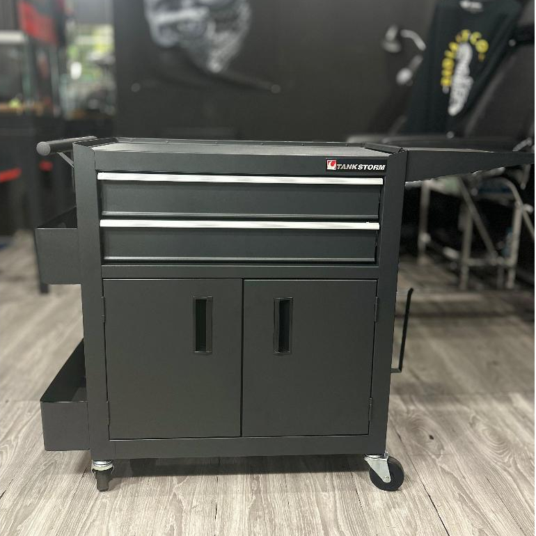 Jual Meja Kerja Tato Tank Storm, Steel Rolling Tool Box with Lockable ...