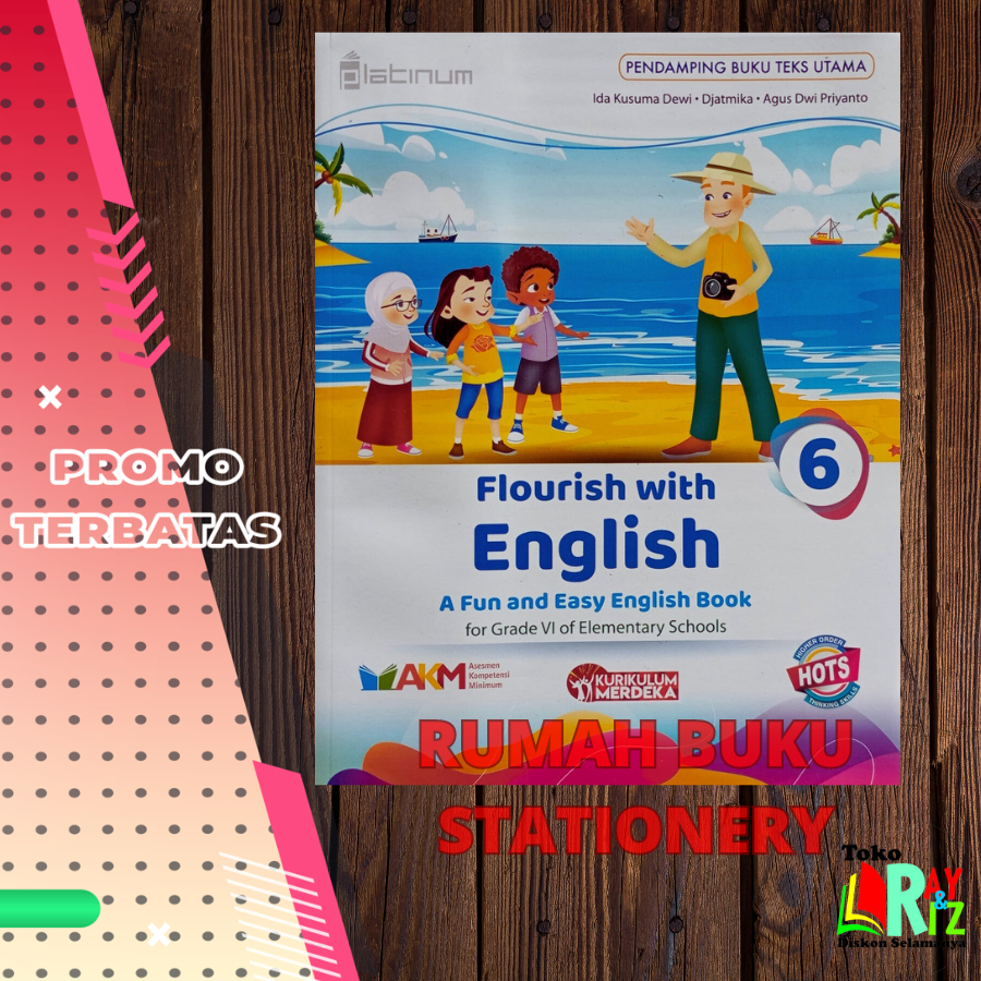 Jual PLATINUM Buku Bahasa Inggris SD kelas 1 2 3 4 5 6 Flourish English ...