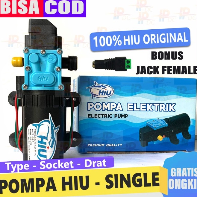 Jual EOS POMPA DC 12v HIU 5 LPM 65 BAR INPUT SOCKET OUTPUT DRAT ...