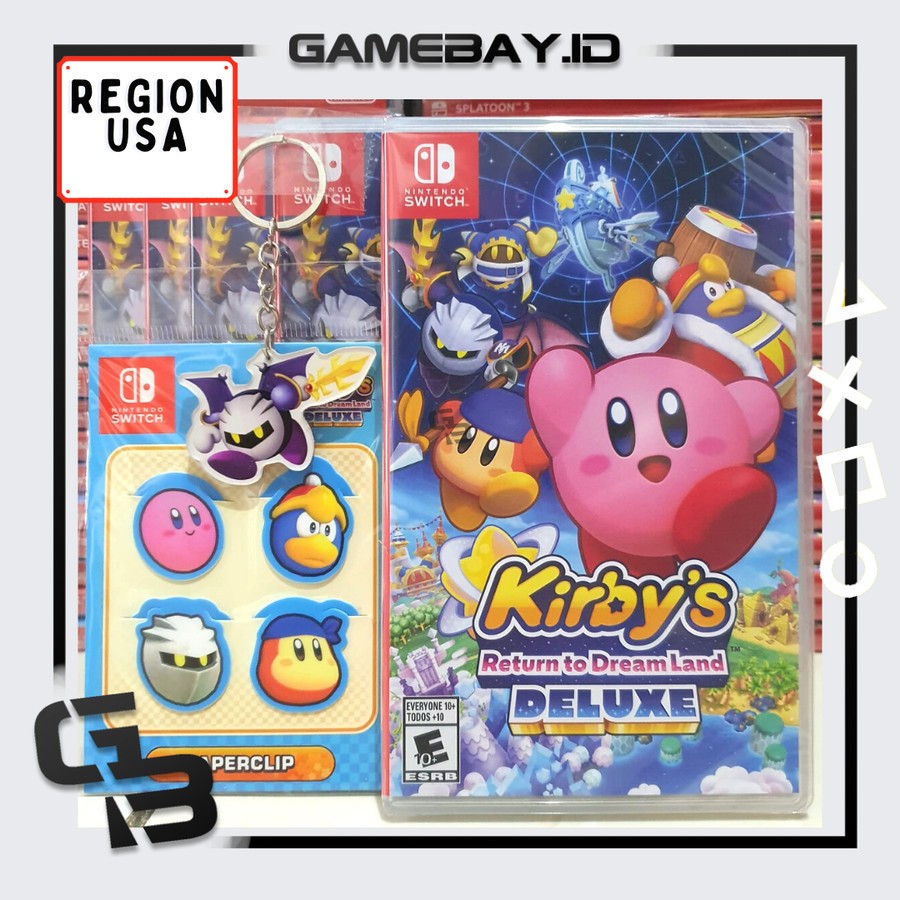 Custodia Ricambio Autentica Per Kirby's Return To Dreamland Deluxe (Nintendo Switch) - Solo Box