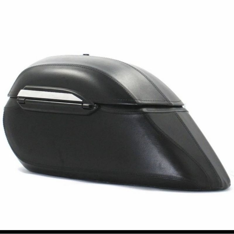 Jual Motorcycle Black Hard Saddle Bag Saddlebags Luggage Trunk Case Box ...