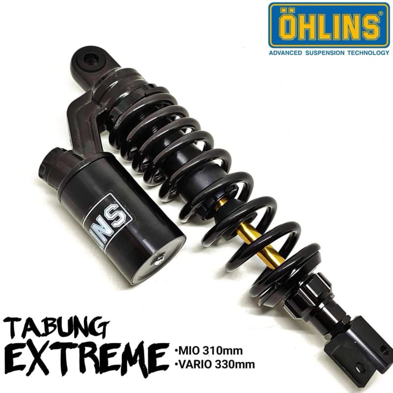 Jual Shockbreaker Tabung Atas Black As Gold Matic Single Model Ekstrim Sok Matic Beat Mio Vario