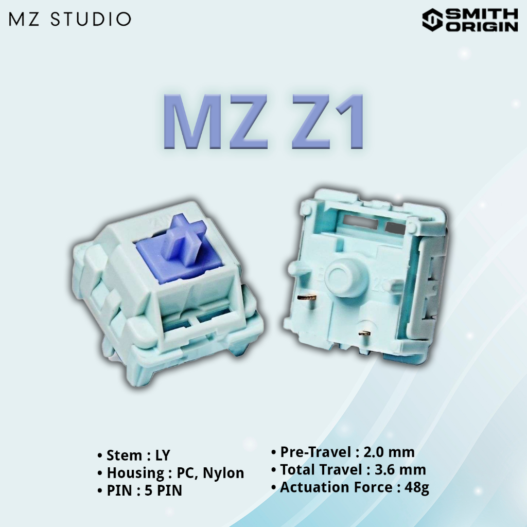 Jual MZ Studio Z1 Linear Switches Mechanical Keyboard | Shopee Indonesia