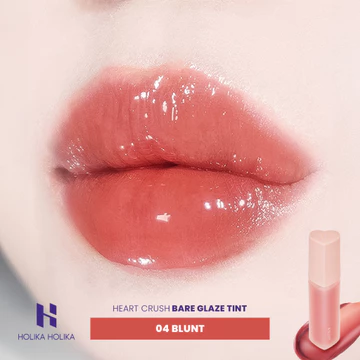 Holika Heart Crush Bare Glaze Tint Tinted Lip Glaze With Natural Stain