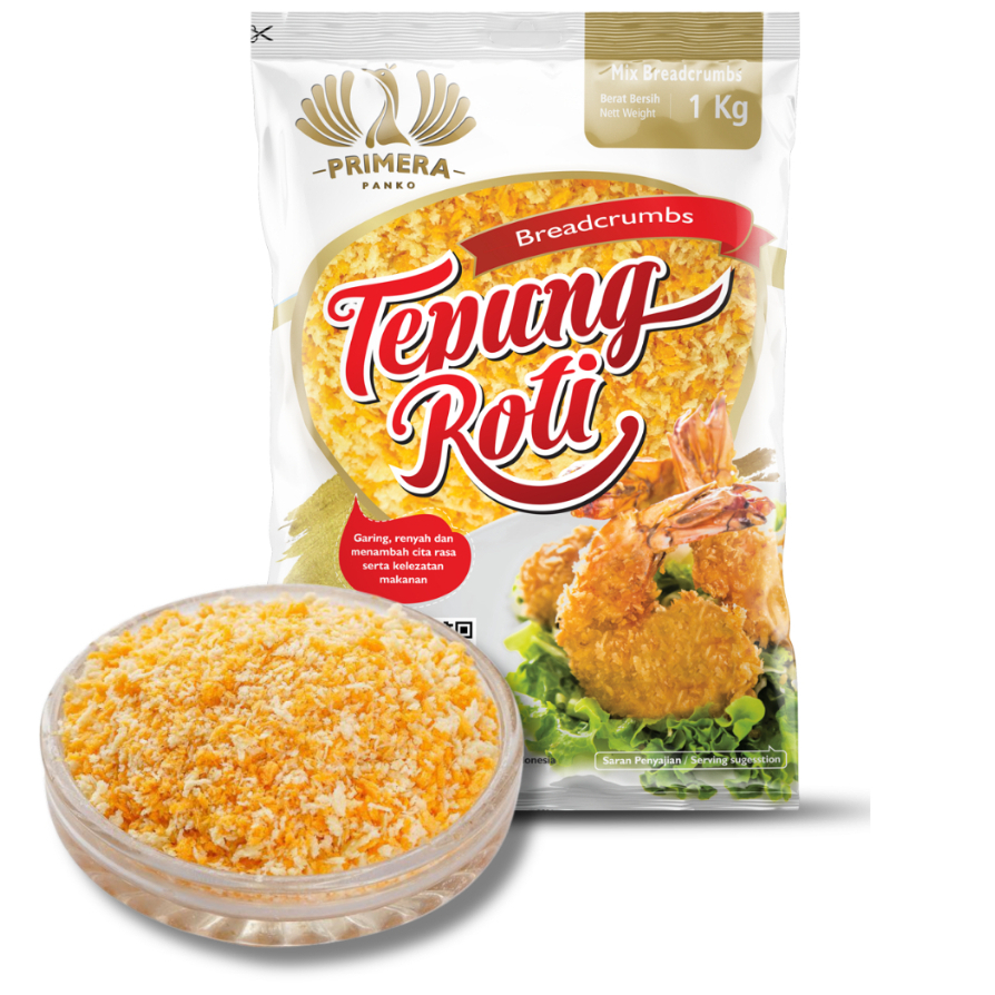 Jual Tepung Roti Primera Panko Warna Campurmix 1kg Shopee Indonesia 