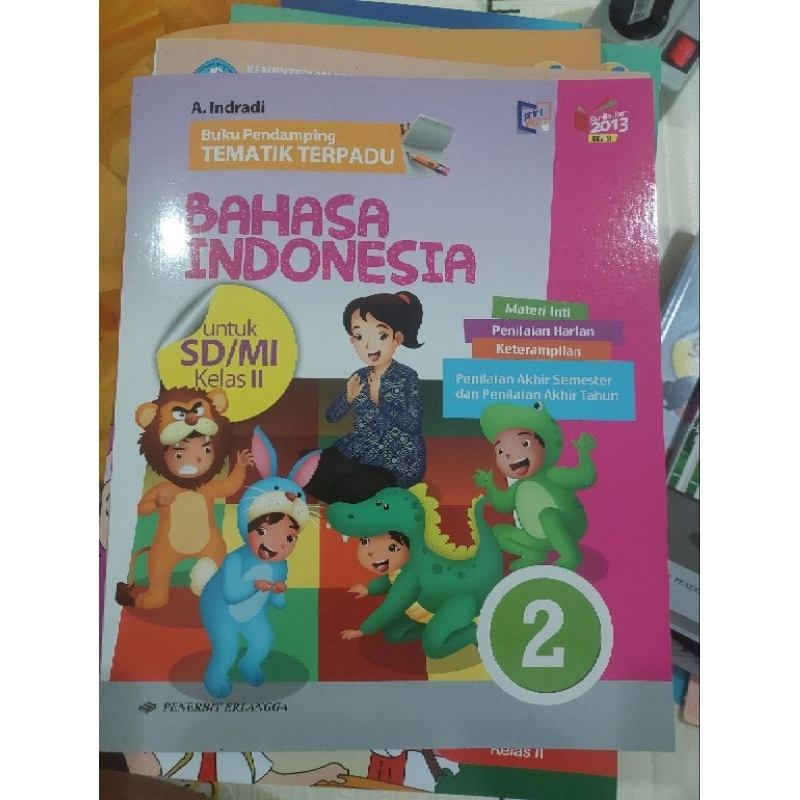 Jual Buku Pendamping Tematik Terpadu Bahasa Indonesia Kelas 2 | Shopee ...