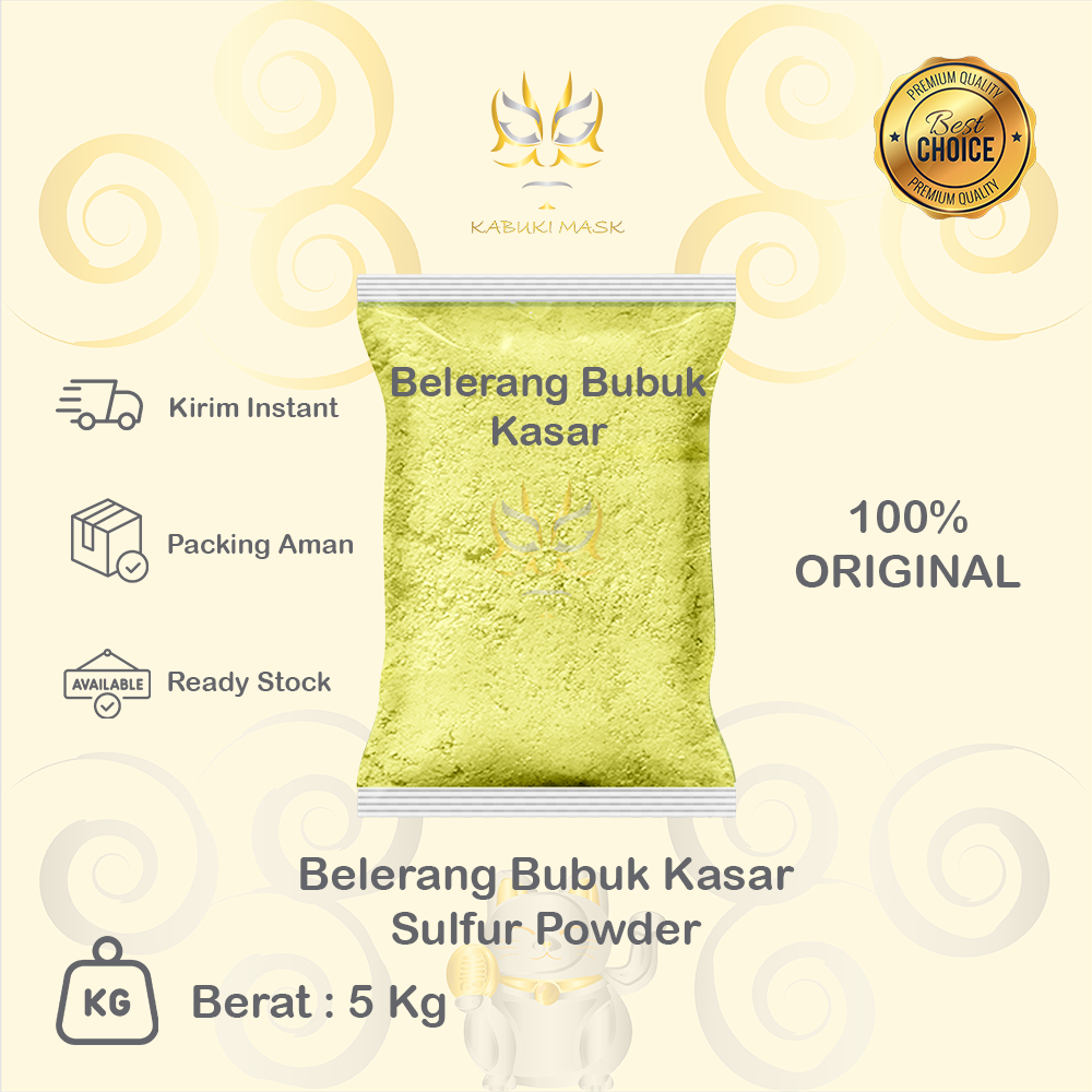 Jual Belerang Bubuk Halus 5 Kg/ Sulfur Powder 5 Kg/ Belerang Sulfur 5 ...