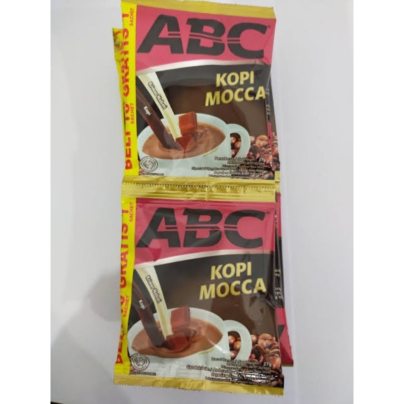 Jual [1RENCENG] ABC Mocca isi 10 Sachet | Shopee Indonesia