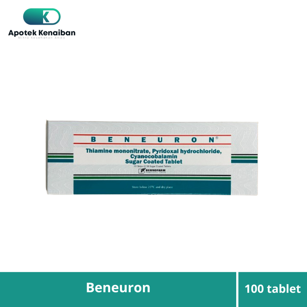 Jual BENEURON BOX 100 TABLET / VITAMIN B COMPLEX | Shopee Indonesia