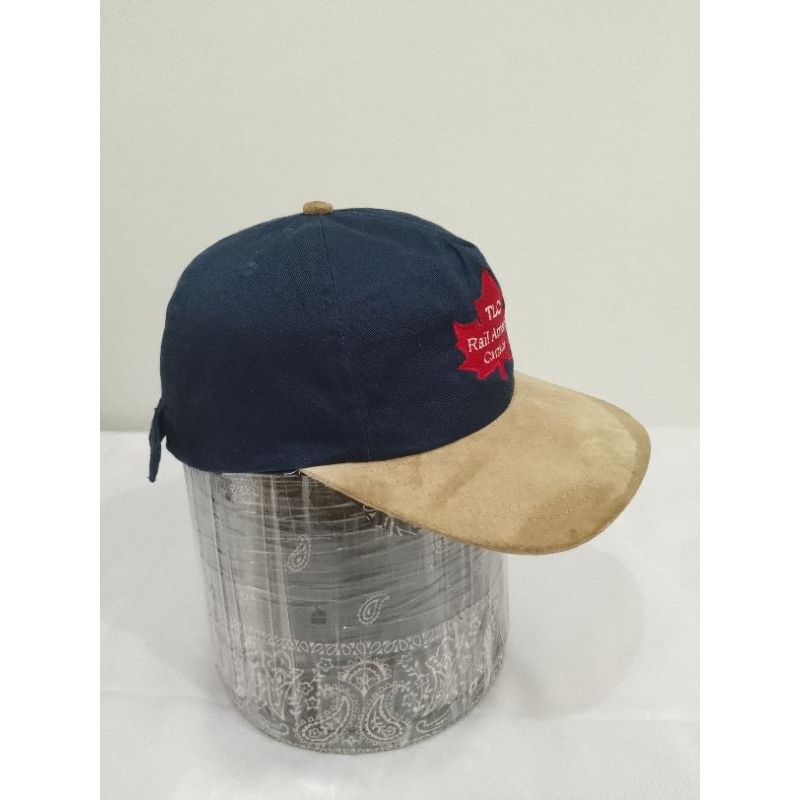 Jual TLC Rail America Canada ( Railroad Cap ) | Shopee Indonesia