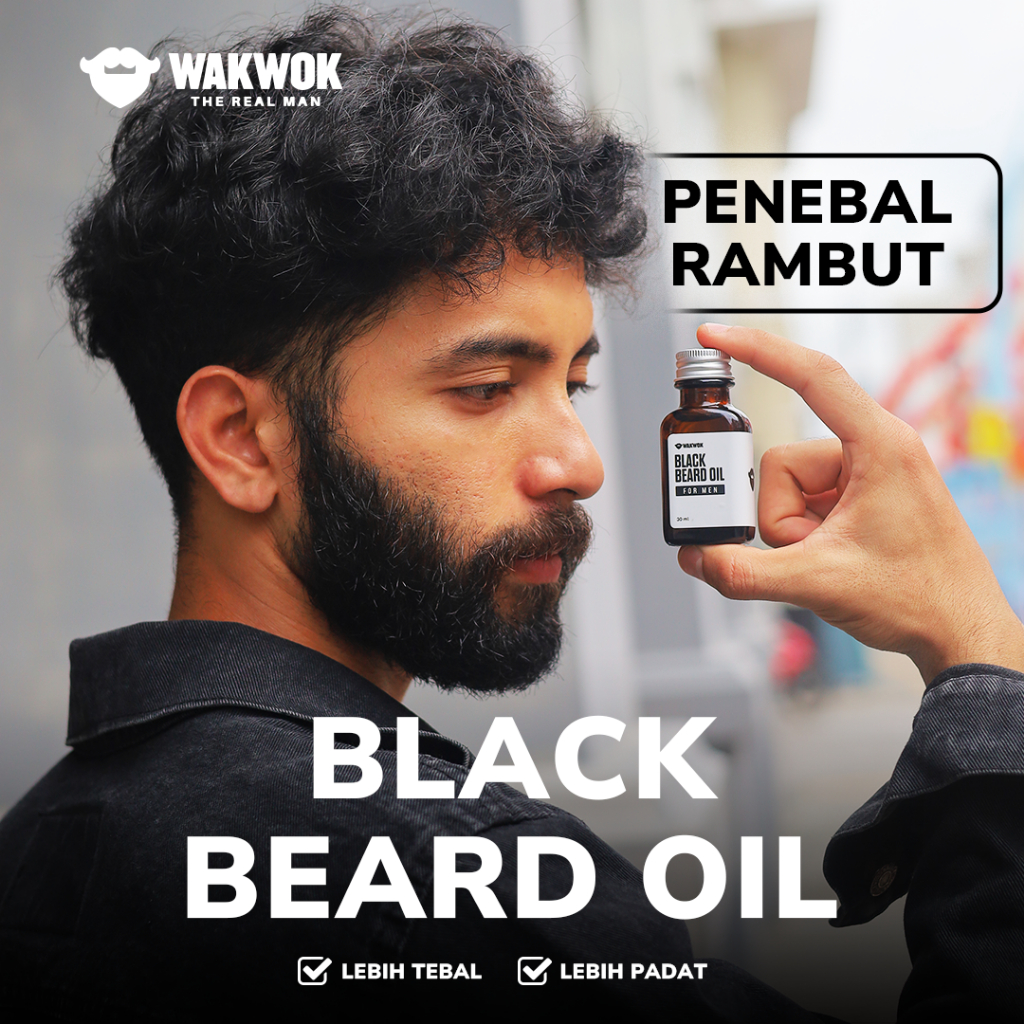 Jual Black Beard Oil - Penebal Rambut ( Mempertebal Rambut ) !! 100% ...