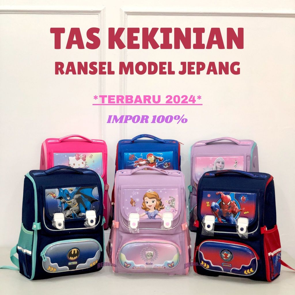 Jual RANSEL KEKINIAN MODEL JEPANG 100% IMPOR DESIGN TERBARU 2024 DENGAN ...