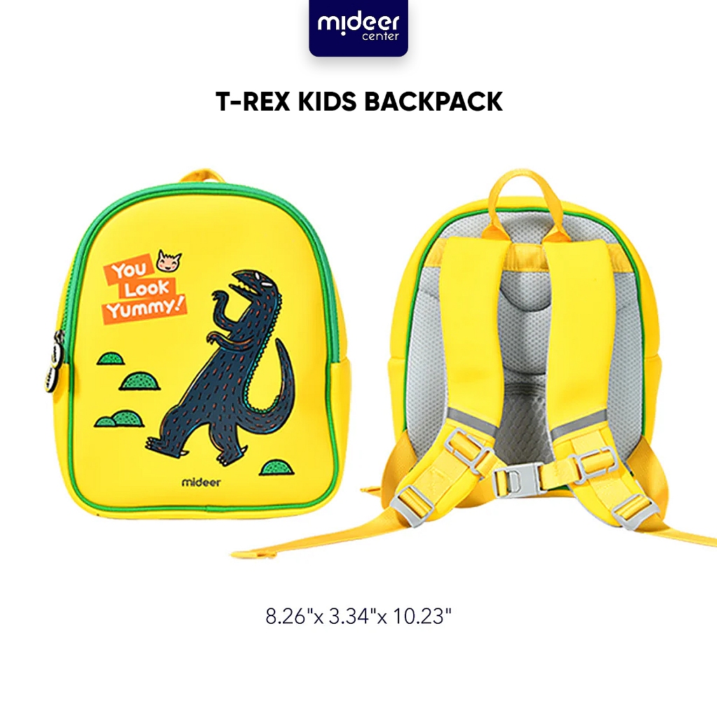 Jual Mideer Dinosaurus Kid Backpack / Tas Ransel T-Rex Anak Sekolah TK ...