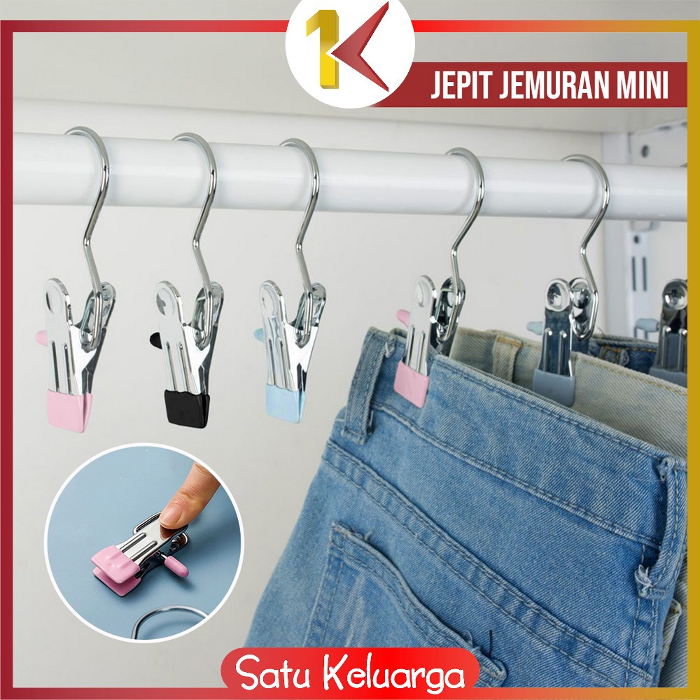 Jual Sk C Jepit Gantungan Jemuran Mini Serbaguna Gantungan Baju