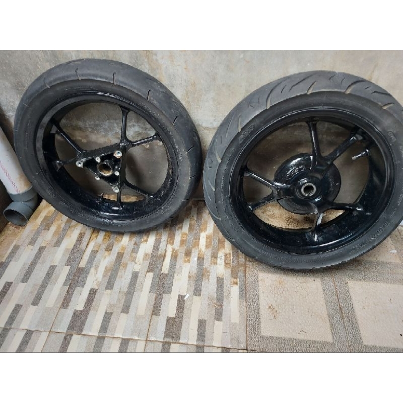 Jual Velg Racing Original Yamaha Aerox Pnp Lexy Harga Satuan Depan Belakang Shopee Indonesia