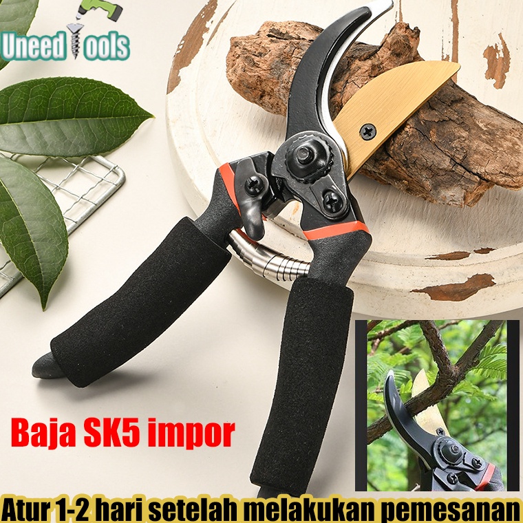 Jual EPC UneedTools Gunting Dahan Ranting Bunga Tanaman Stainless ...