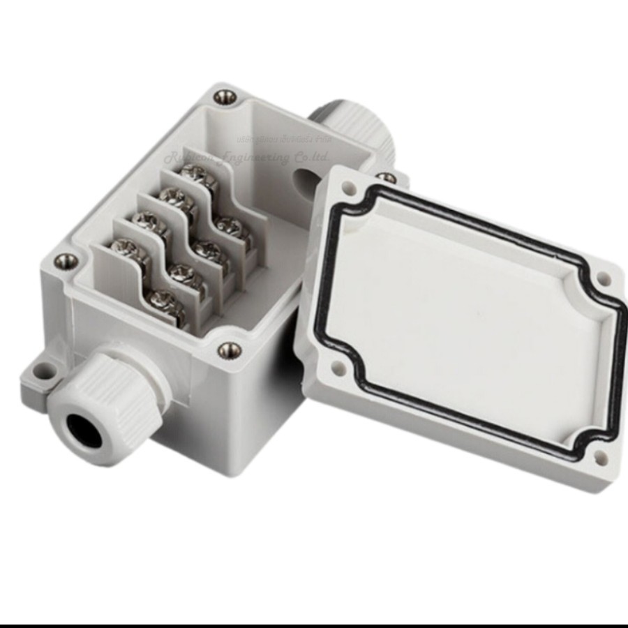 Jual Junction Box Terminal Block Box TIBOX PVC TJ-4P 50x102x40 (include ...