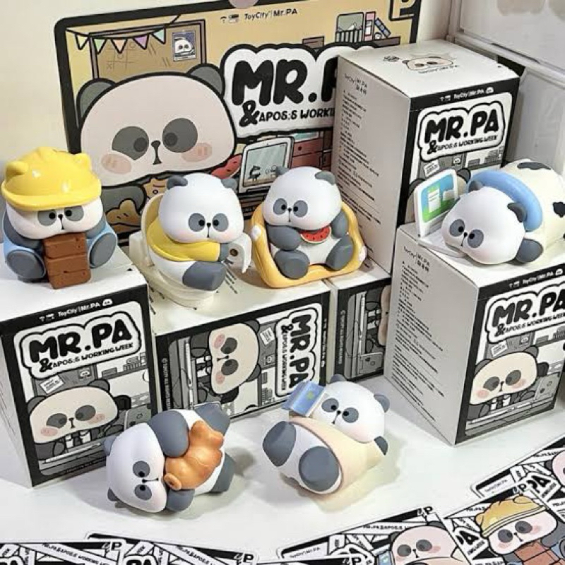 Jual Mr. PA Working Week Series Figure Blind Box | Shopee Indonesia