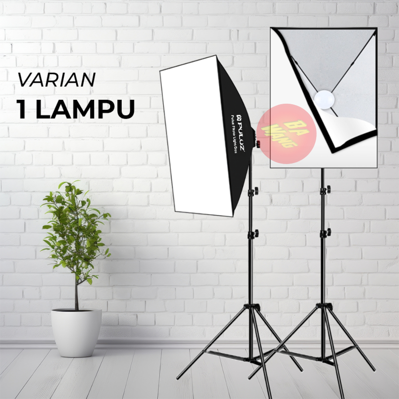 Jual PULUZ Lighting Sorot Studio Foto Fotografi Softbox