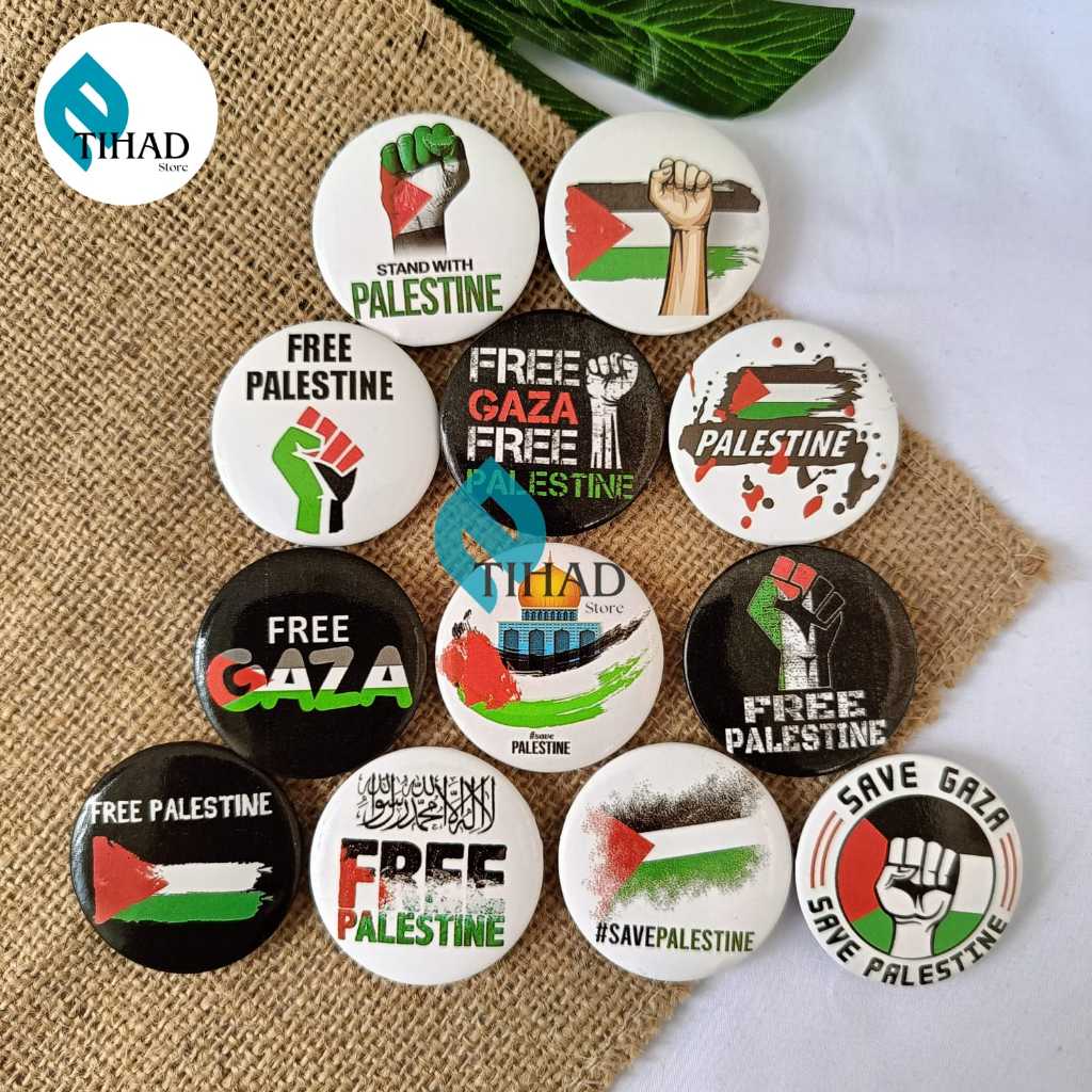 Broche pin de lapela bandeira Palestina | Brasil