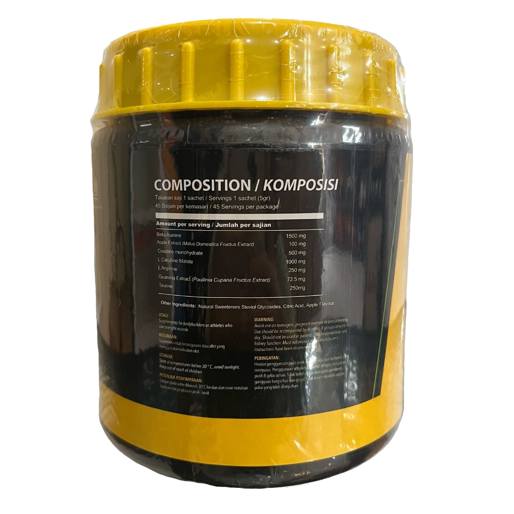 Jual Evolene Prevo Preworkout PWO Pre Workout sachetan Penambah Power ...
