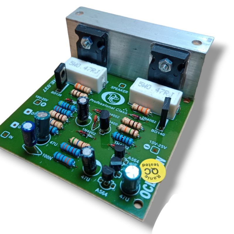 Jual KIT POWER OCL 150 WATT MONO RANIC TYPE 083 KIT AUDIO AMPLIFIER ...