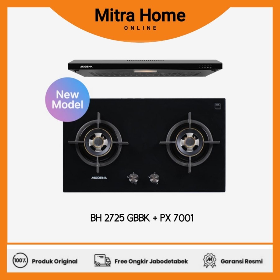 Jual Modena Built In Gas Hob Bh Gbbk Px L Paket Bundling