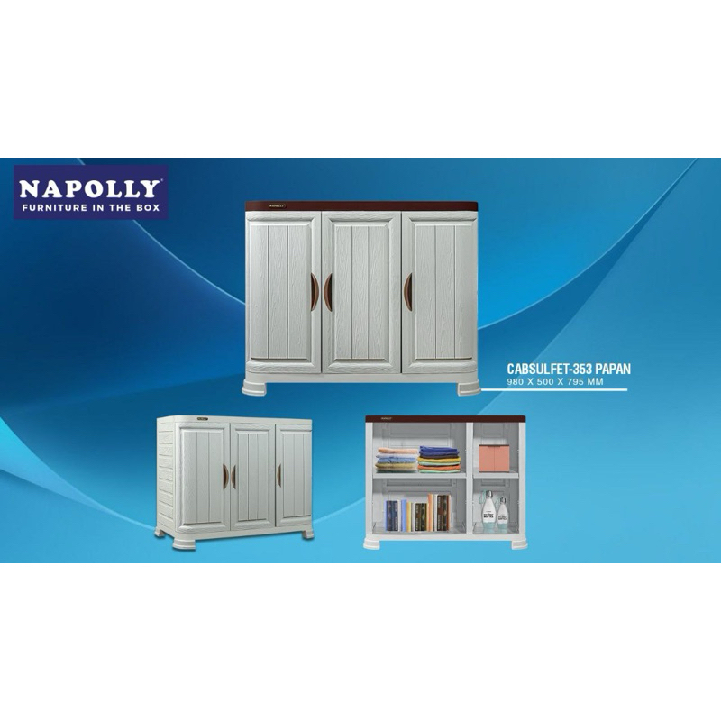 Jual Lemari Buffet Napolly Cabsulfet W Pintu Lemari Tv Shopee Indonesia