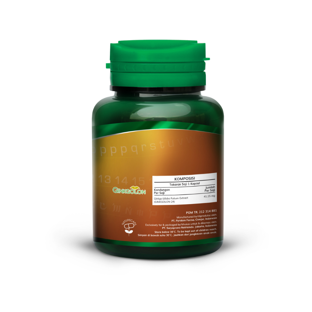Jual Nutrimax Brp Brain Power Ginkgo Biloba Extract 30 Kapsul Suplemen ...