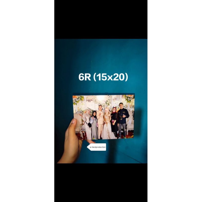 Jual paket 6R ukuran 15 x 20 cm dapet 4 foto | Shopee Indonesia