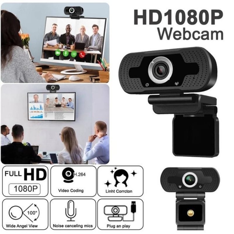 Jual Inforce Webcam TW-002 Full HD 1080p Built-in Mic for Laptop PC ...