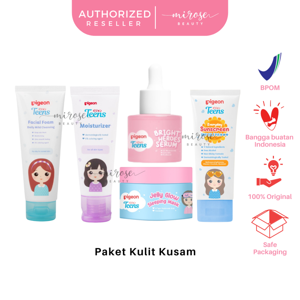 Harga 1 Paket Skincare Pigeon