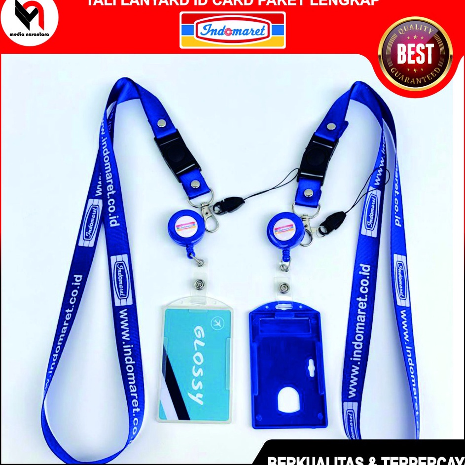 Jual Penjualan Hemat Indomart Lanyard Tali Gantungan ID Card Holder ...