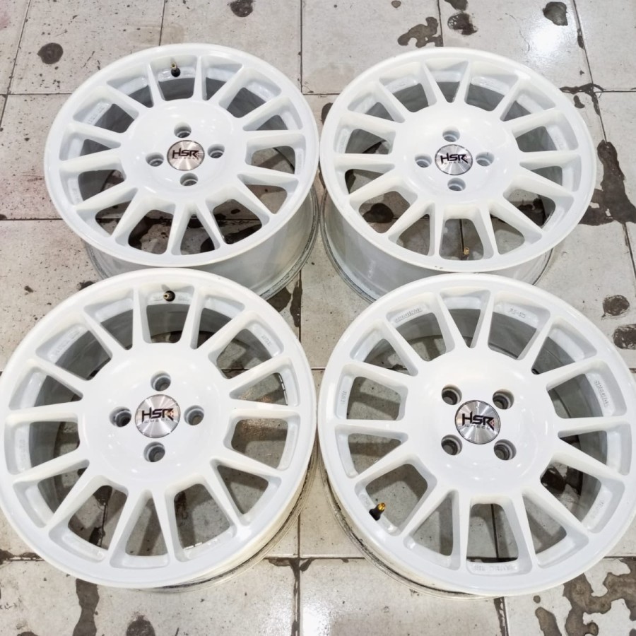 Jual VELG Mobil bekas hsr FE02 R16 lebar 7 et42 WHITE ready | Shopee ...