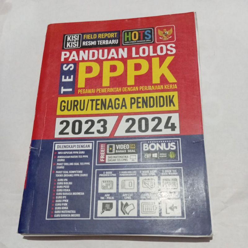 Jual Buku Panduan Lolos Tes PPPK Guru/tenaga Pendidik 2023/2024 ...