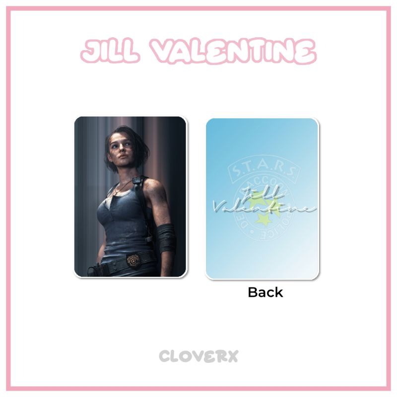 Jual Photocard Jill Valentine Resident Evil 3 Remake | Shopee Indonesia