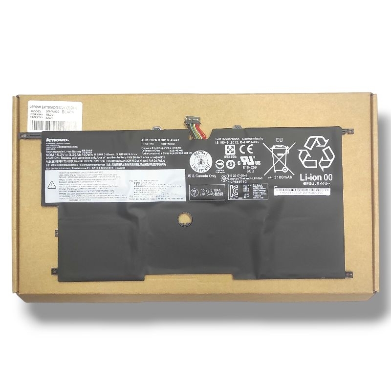Jual Baterai Battery Batre Laptop Lenovo Thinkpad X1 Carbon Gen 3 2014 ...