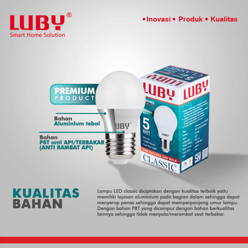 lampu led luby