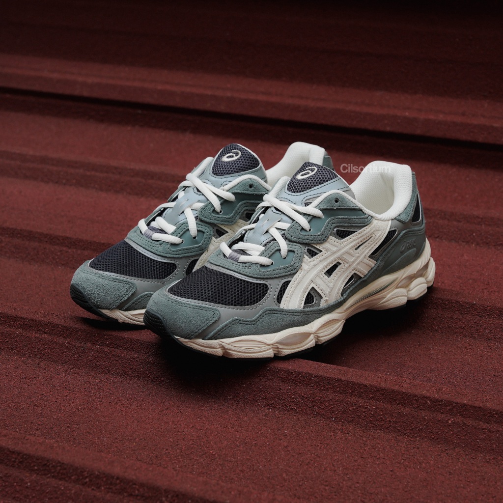 Jual Asics Gel NYC Graphite Grey / Smoke Grey Original | Shopee Indonesia